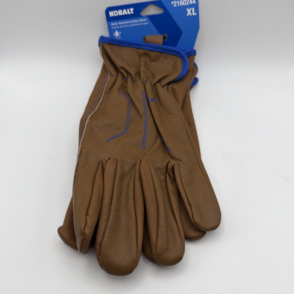 Kobalt X Large Brown Leather Construction Gloves XL 1 -Pair 2160244